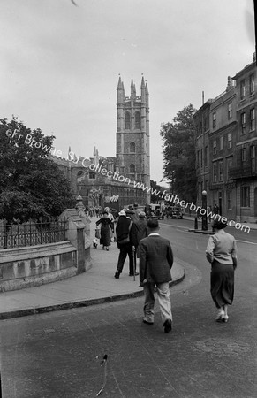 MAGDALEN TOWER FROM HIGH STREET